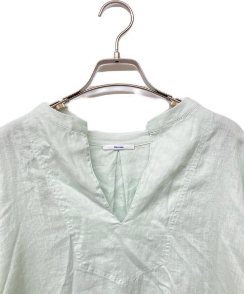 ORCIVAL（オーシバル）ORCIVAL (オーシバル) リネンカフタンワンピース ライトグリーン サイズ:1の古着・服飾アイテム