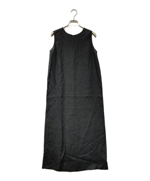 theory（セオリー）theory (セオリー) ノースリーブワンピース ブラックの古着・服飾アイテム
