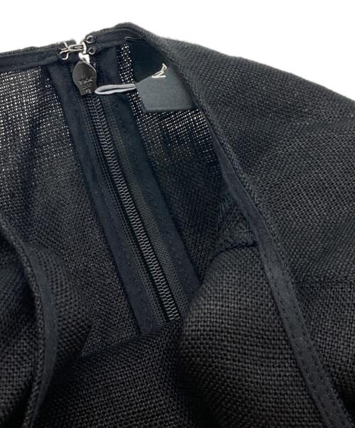 theory（セオリー）theory (セオリー) ノースリーブワンピース ブラックの古着・服飾アイテム