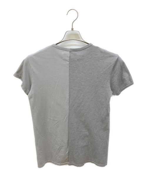 Maison Margiela（メゾンマルジェラ）Maison Margiela (メゾンマルジェラ) ハーフジップカットソー グレー サイズ:48の古着・服飾アイテム