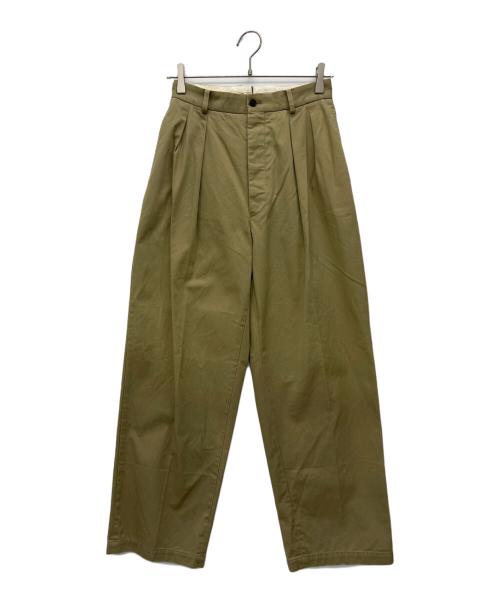 NEAT（ニート）NEAT (ニート) 2タックパンツ ベージュ サイズ:40の古着・服飾アイテム