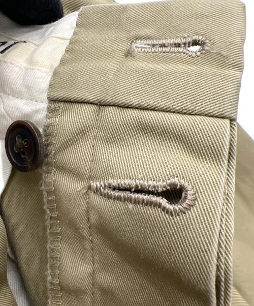 NEAT（ニート）NEAT (ニート) 2タックパンツ ベージュ サイズ:40の古着・服飾アイテム