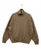 AURALEEオーラリー）の古着「ベビーカシミヤタートルネックニット」｜ブラウン