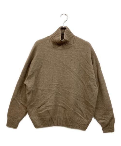 AURALEE（オーラリー）AURALEE (オーラリー) ベビーカシミヤタートルネックニット ブラウン サイズ:SIZE 0の古着・服飾アイテム