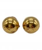 JIL SANDERジルサンダー）の古着「ボールピアス」｜ゴールド