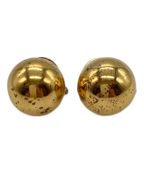 JIL SANDER（ジルサンダー）JIL SANDER (ジルサンダー) ボールピアス ゴールドの古着・服飾アイテム