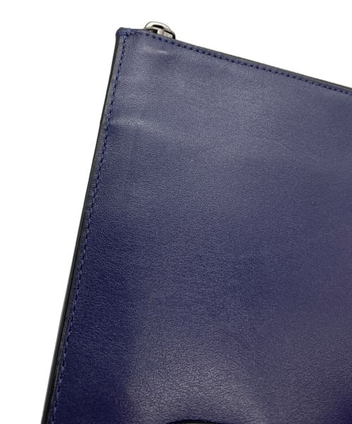 COACH（コーチ）COACH (コーチ) クラッチバッグ ネイビーの古着・服飾アイテム