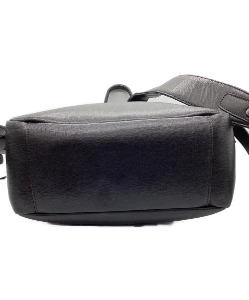 a.testoni（アテストーニ）A.Testoni (アテストーニ) レザーバックパック ブラックの古着・服飾アイテム