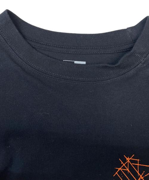 New Era（ニューエラ）New Era (ニューエラ) TOKYO GIANTS TAKAHIROMIYASHITA TheSoloIst. (タカヒロミヤシタ ザソロイスト) ロングスリーブカットソー ブラック×オレンジ サイズ:Mの古着・服飾アイテム