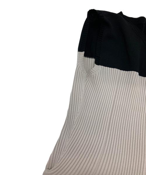 Apuweiser-riche（アプワイザーリッシェ）Apuweiser-riche (アプワイザーリッシェ) ホールガーメントビスチェ切替ワンピース ベージュ サイズ:SIZE 0の古着・服飾アイテム