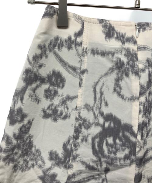 IENA（イエナ）IENA (イエナ) カスレジャガードフレアスカート アイボリー サイズ:Fの古着・服飾アイテム