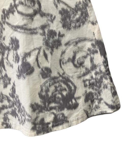 IENA（イエナ）IENA (イエナ) カスレジャガードフレアスカート アイボリー サイズ:Fの古着・服飾アイテム