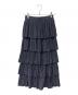 journal standard L'essage (ジャーナルスタンダード レサージュ) ティアードプリーツスカート ネイビー サイズ:36：5000円
