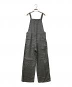 BEAUTY&YOUTHビューティーアンドユース）の古着「リネンツイルサロペット」｜グレー