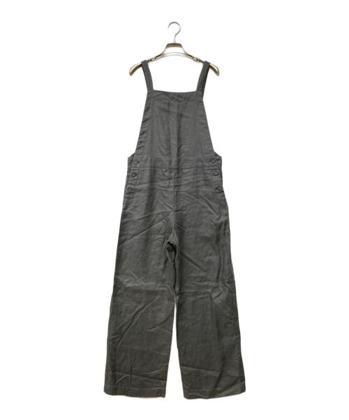 BEAUTY&YOUTH（ビューティーアンドユース）BEAUTY&YOUTH (ビューティーアンドユース) リネンツイルサロペット グレー サイズ:Sの古着・服飾アイテム