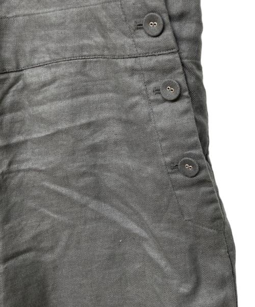 BEAUTY&YOUTH（ビューティーアンドユース）BEAUTY&YOUTH (ビューティーアンドユース) リネンツイルサロペット グレー サイズ:Sの古着・服飾アイテム