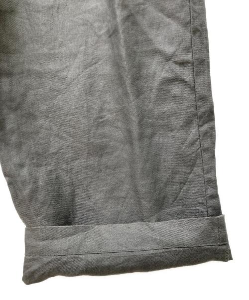 BEAUTY&YOUTH（ビューティーアンドユース）BEAUTY&YOUTH (ビューティーアンドユース) リネンツイルサロペット グレー サイズ:Sの古着・服飾アイテム