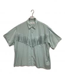 DISCOVERED（ディスカバード）の古着「FRINGE RAYON SHIRT」｜ミント