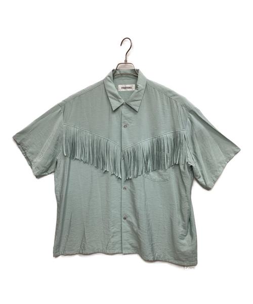 DISCOVERED（ディスカバード）DISCOVERED (ディスカバード) FRINGE RAYON SHIRT ミント サイズ:2 未使用品の古着・服飾アイテム