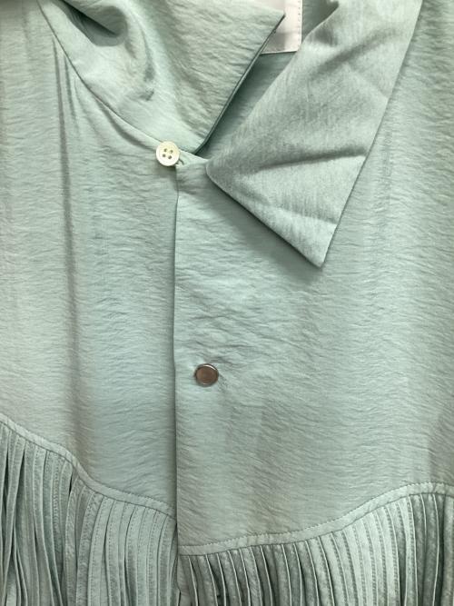 DISCOVERED（ディスカバード）DISCOVERED (ディスカバード) FRINGE RAYON SHIRT ミント サイズ:2 未使用品の古着・服飾アイテム