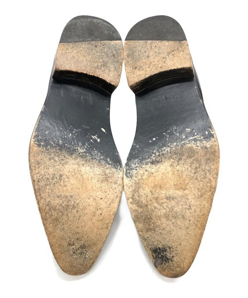 SYU.HOMME/FEMM（シュウオムフェム）SYU.HOMME/FEMM (シュウオムフェム) ミドルカットローファー ブラック サイズ:1（実測約24cm～24.5cm)の古着・服飾アイテム