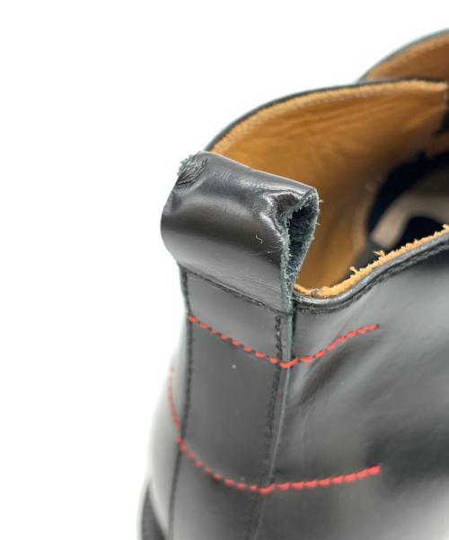 SYU.HOMME/FEMM（シュウオムフェム）SYU.HOMME/FEMM (シュウオムフェム) ミドルカットローファー ブラック サイズ:1（実測約24cm～24.5cm)の古着・服飾アイテム