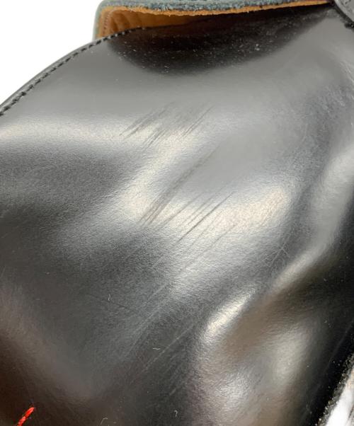 SYU.HOMME/FEMM（シュウオムフェム）SYU.HOMME/FEMM (シュウオムフェム) ミドルカットローファー ブラック サイズ:1（実測約24cm～24.5cm)の古着・服飾アイテム