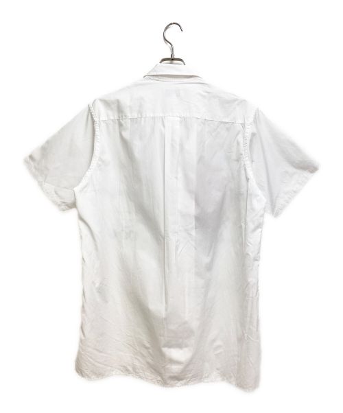 Yohji Yamamoto pour homme（ヨウジヤマモト プールオム）Yohji Yamamoto pour homme (ヨウジヤマモト プールオム) ダリアプリント ブロード半袖シャツ ホワイト サイズ:2の古着・服飾アイテム