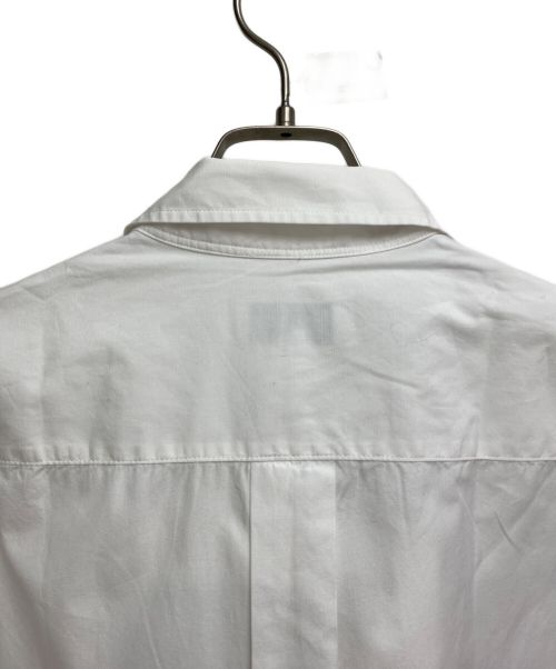 Yohji Yamamoto pour homme（ヨウジヤマモト プールオム）Yohji Yamamoto pour homme (ヨウジヤマモト プールオム) ダリアプリント ブロード半袖シャツ ホワイト サイズ:2の古着・服飾アイテム