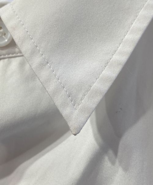 Yohji Yamamoto pour homme（ヨウジヤマモト プールオム）Yohji Yamamoto pour homme (ヨウジヤマモト プールオム) ダリアプリント ブロード半袖シャツ ホワイト サイズ:2の古着・服飾アイテム