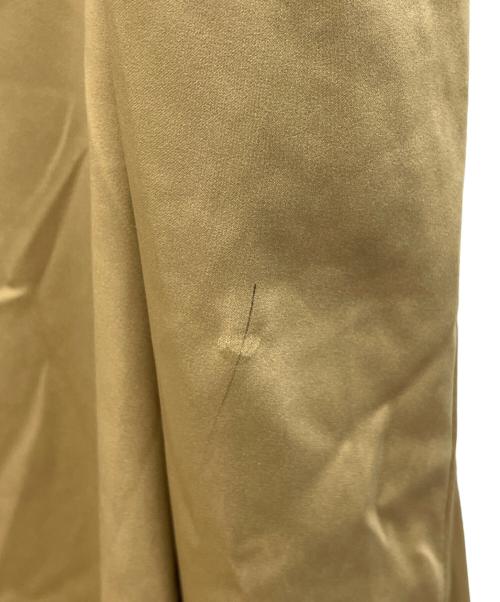 FRAY ID（フレイ アイディー）FRAY ID (フレイ アイディー) ティアードレースワンピース イエロー サイズ:1の古着・服飾アイテム