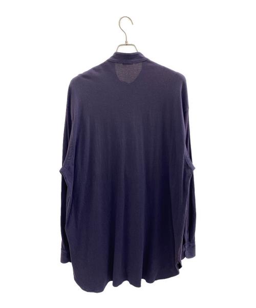 COMOLI（コモリ）COMOLI (コモリ) ジャージプルオーバーシャツ ネイビー サイズ:3の古着・服飾アイテム