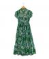 FURFUR (ファーファー) ぼかしフラワープリントワンピース グリーン サイズ:F：11000円