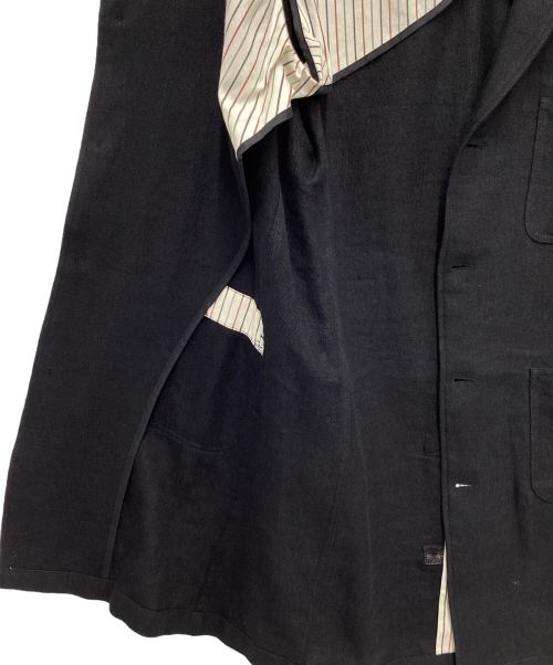 JUNYA WATANABE CdG MAN（ジュンヤ ワタナベ コム デ ギャルソン マン）JUNYA WATANABE CdG MAN (ジュンヤ ワタナベ コム デ ギャルソン マン) エルボーパッチコート ブラック サイズ:Sの古着・服飾アイテム