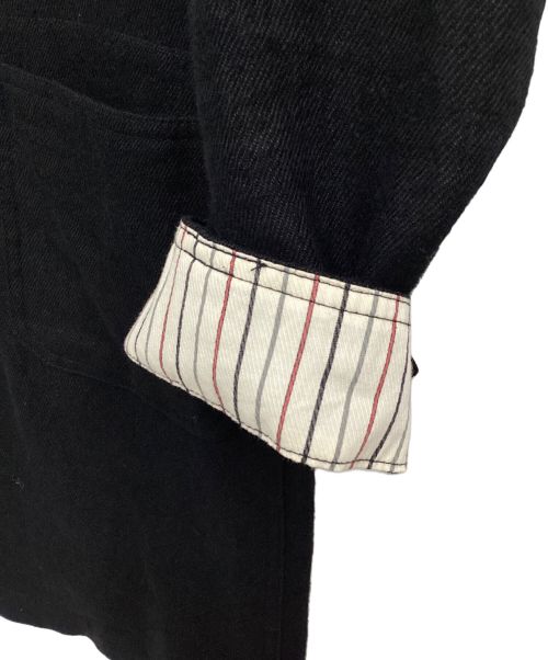 JUNYA WATANABE CdG MAN（ジュンヤ ワタナベ コム デ ギャルソン マン）JUNYA WATANABE CdG MAN (ジュンヤ ワタナベ コム デ ギャルソン マン) エルボーパッチコート ブラック サイズ:Sの古着・服飾アイテム