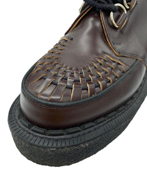 GEORGE COX（ジョージコックス）GEORGE COX (ジョージコックス) UNDERCOVER (アンダーカバー) ラバーシューズ ブラウン サイズ:8の古着・服飾アイテム