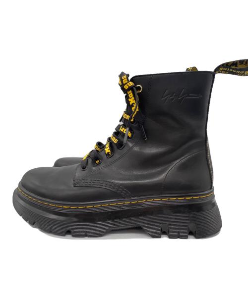 YOHJI YAMAMOTO（ヨウジヤマモト）YOHJI YAMAMOTO (ヨウジヤマモト) Dr.Martens (ドクターマーチン) 8ホールブーツ ブラック サイズ:9の古着・服飾アイテム