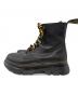 YOHJI YAMAMOTO (ヨウジヤマモト) Dr.Martens (ドクターマーチン) 8ホールブーツ ブラック サイズ:9：32000円