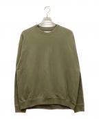 Graphpaper×LOOPWHEELERグラフペーパー×ループウィラー）の古着「ラグランスウェット」｜カーキ