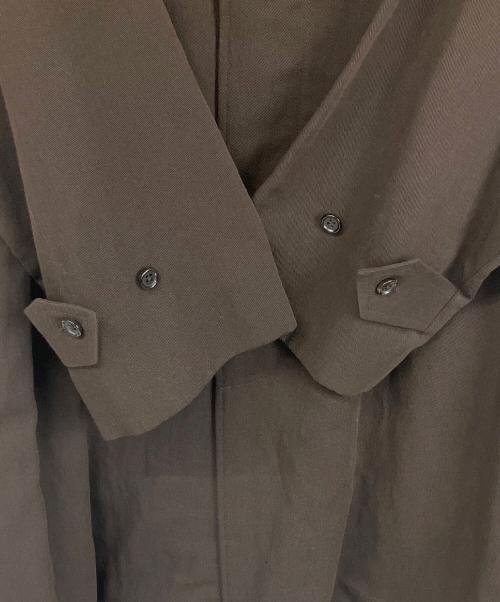 KABEL（カベル）KABEL (カベル) バルカラーコート ブラウン サイズ:3の古着・服飾アイテム