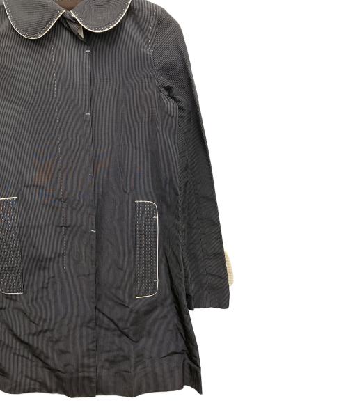LOUIS VUITTON（ルイ ヴィトン）LOUIS VUITTON (ルイ ヴィトン) ステンカラーコート ブラック サイズ:34の古着・服飾アイテム