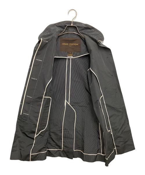 LOUIS VUITTON（ルイ ヴィトン）LOUIS VUITTON (ルイ ヴィトン) ステンカラーコート ブラック サイズ:34の古着・服飾アイテム