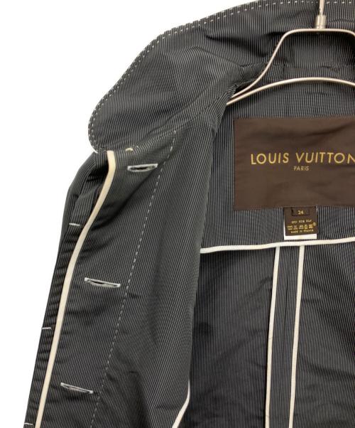 LOUIS VUITTON（ルイ ヴィトン）LOUIS VUITTON (ルイ ヴィトン) ステンカラーコート ブラック サイズ:34の古着・服飾アイテム