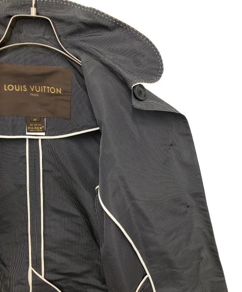 LOUIS VUITTON（ルイ ヴィトン）LOUIS VUITTON (ルイ ヴィトン) ステンカラーコート ブラック サイズ:34の古着・服飾アイテム