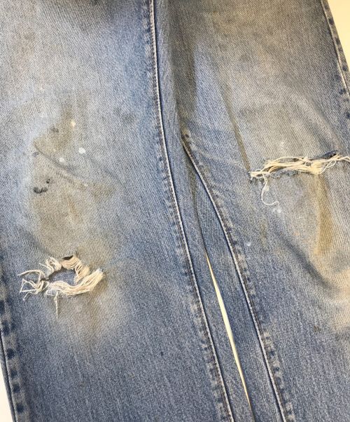 LEVI'S（リーバイス）LEVI'S (リーバイス) ヴィンテージクラッシュデニムパンツ インディゴ サイズ:W33 L30の古着・服飾アイテム
