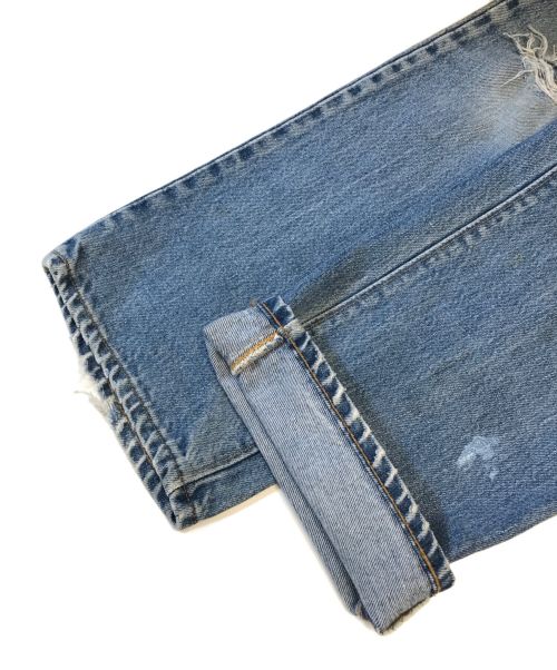 LEVI'S（リーバイス）LEVI'S (リーバイス) ヴィンテージクラッシュデニムパンツ インディゴ サイズ:W33 L30の古着・服飾アイテム