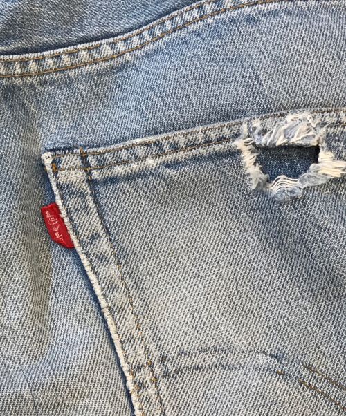 LEVI'S（リーバイス）LEVI'S (リーバイス) ヴィンテージクラッシュデニムパンツ インディゴ サイズ:W33 L30の古着・服飾アイテム