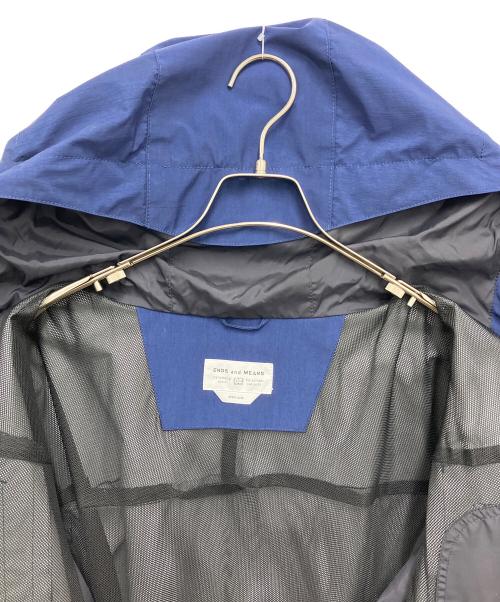 ENDS and MEANS（エンズアンド ミーンズ）ENDS AND MEANS (エンズアンド ミーンズ) マウンテンパーカー ネイビー サイズ:Mの古着・服飾アイテム