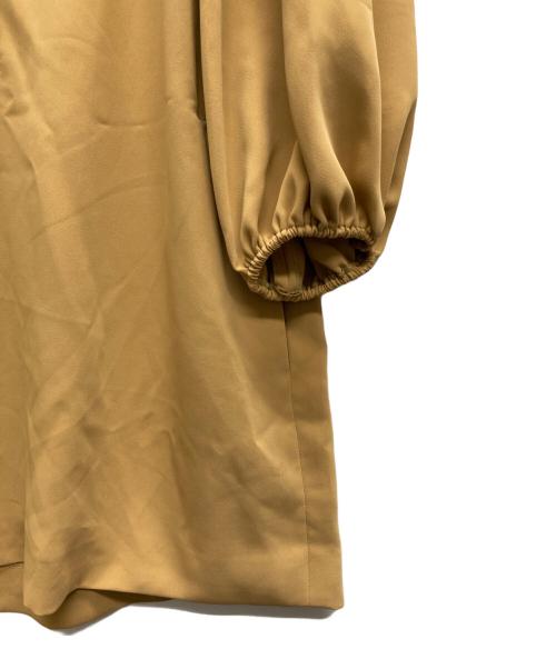 patou（パトゥ）Patou (パトゥ) レースビブドレス ベージュ サイズ:38の古着・服飾アイテム