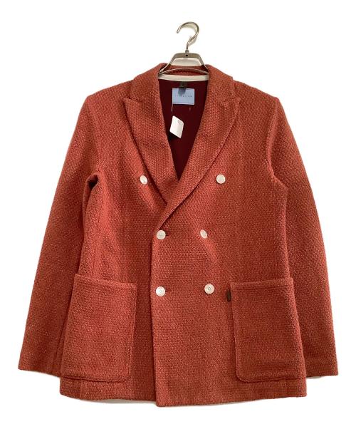 ESTNATION（エストネーション）ESTNATION (エストネーション) ダブルジャケット レッド サイズ:Sの古着・服飾アイテム